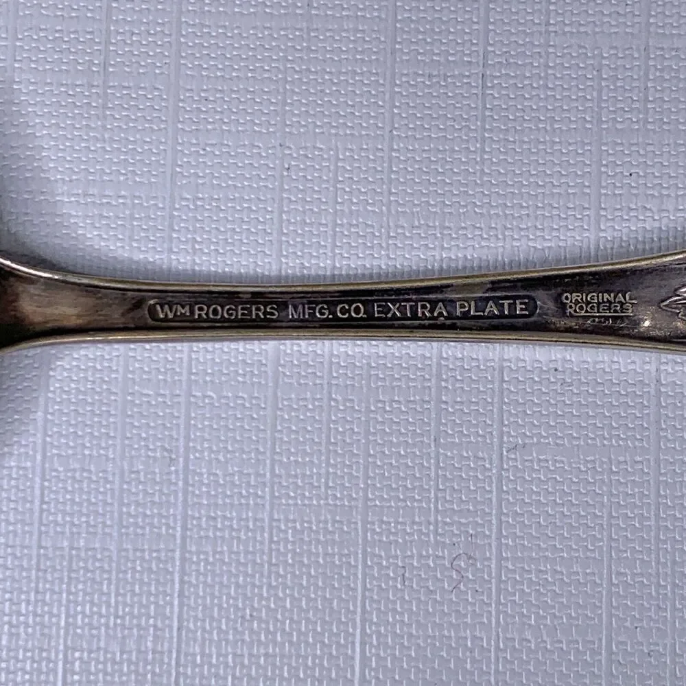 Vintage Elegant Silver Plate Serving Utensils Antique Shabby Decor Cake Pastry